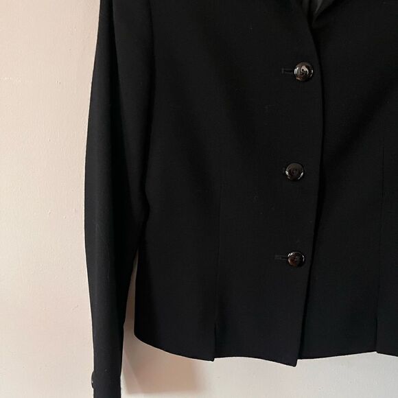 Pendleton | black virgin wool women’s blazer - Picture 6 of 12